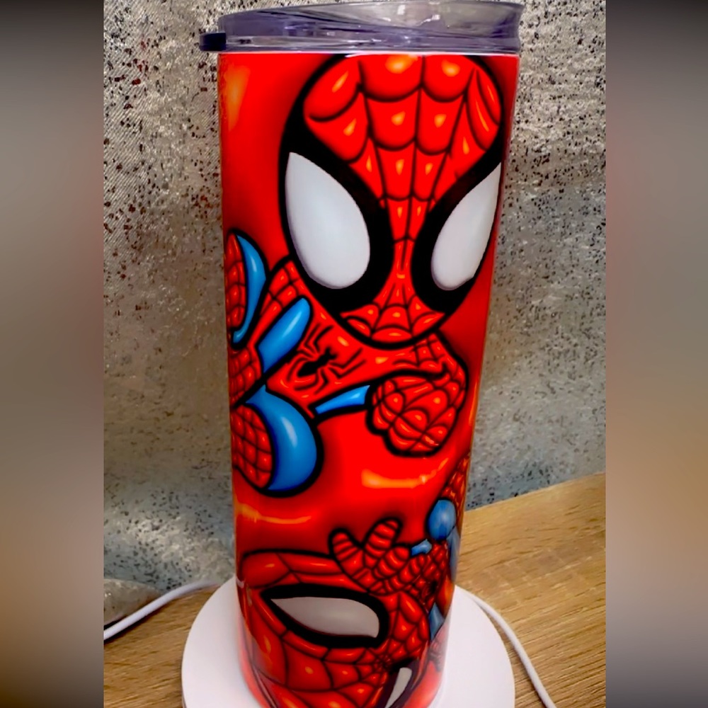 Spider-man 🕷️ skinny tumbler